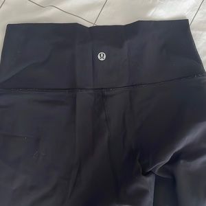 Lululemon Black Wonder Under leggings